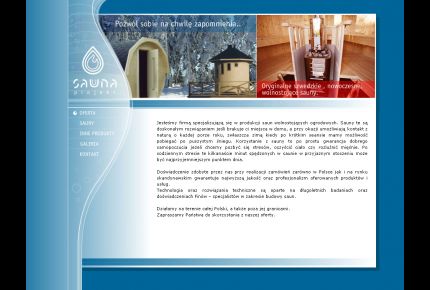 Agencja interaktywna Negon - Producent saun fińskich